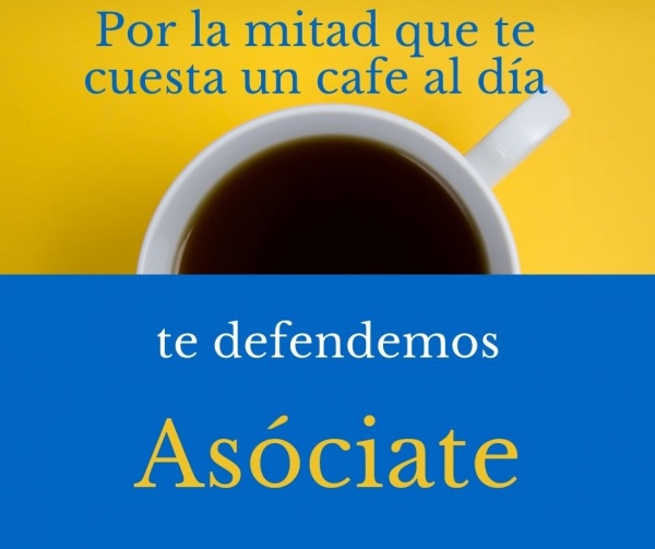 Asociate te defendemos